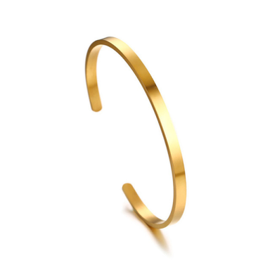 Guld Manschett Armband